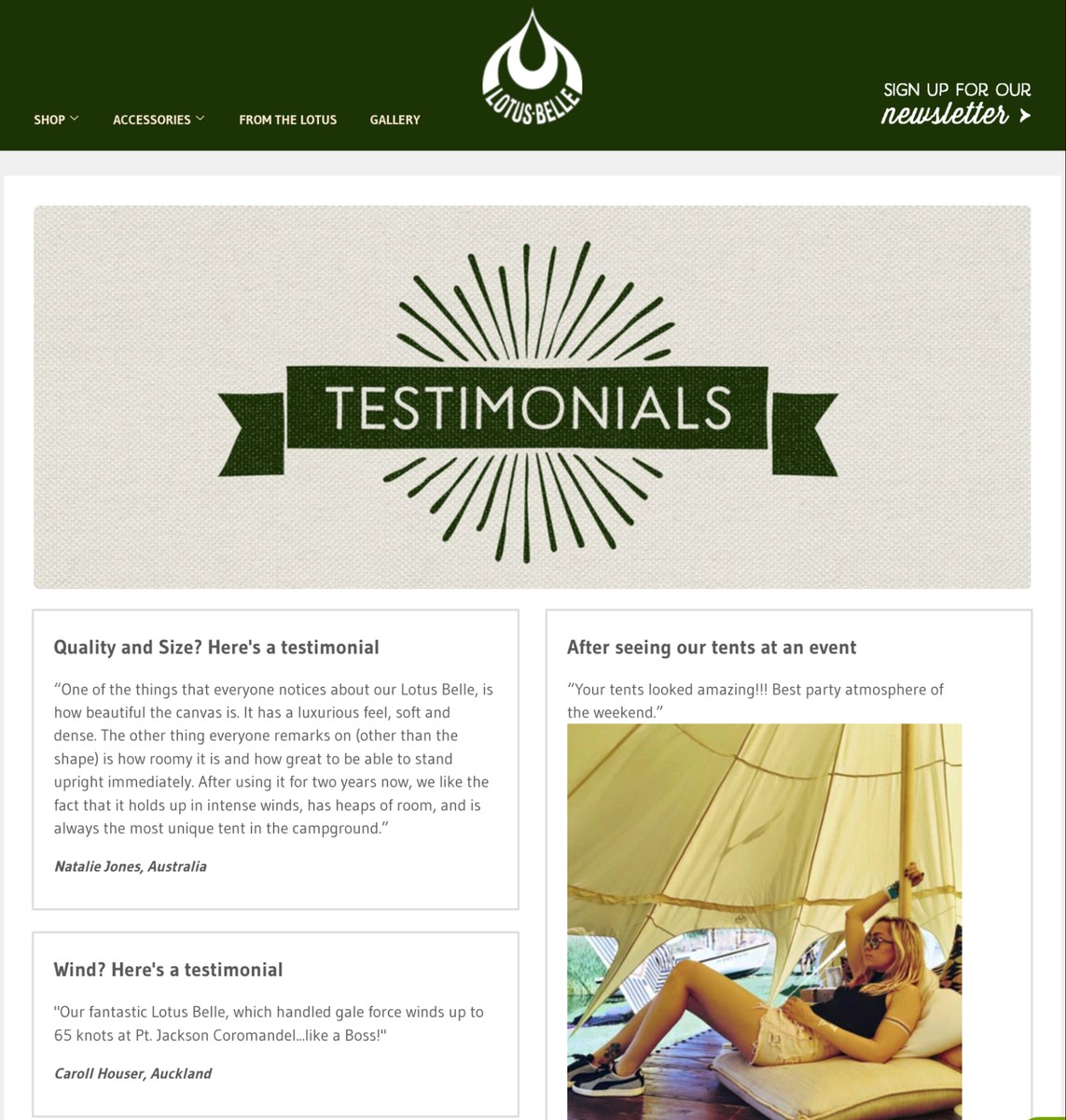 Customer Testimonial Johnathan Doe